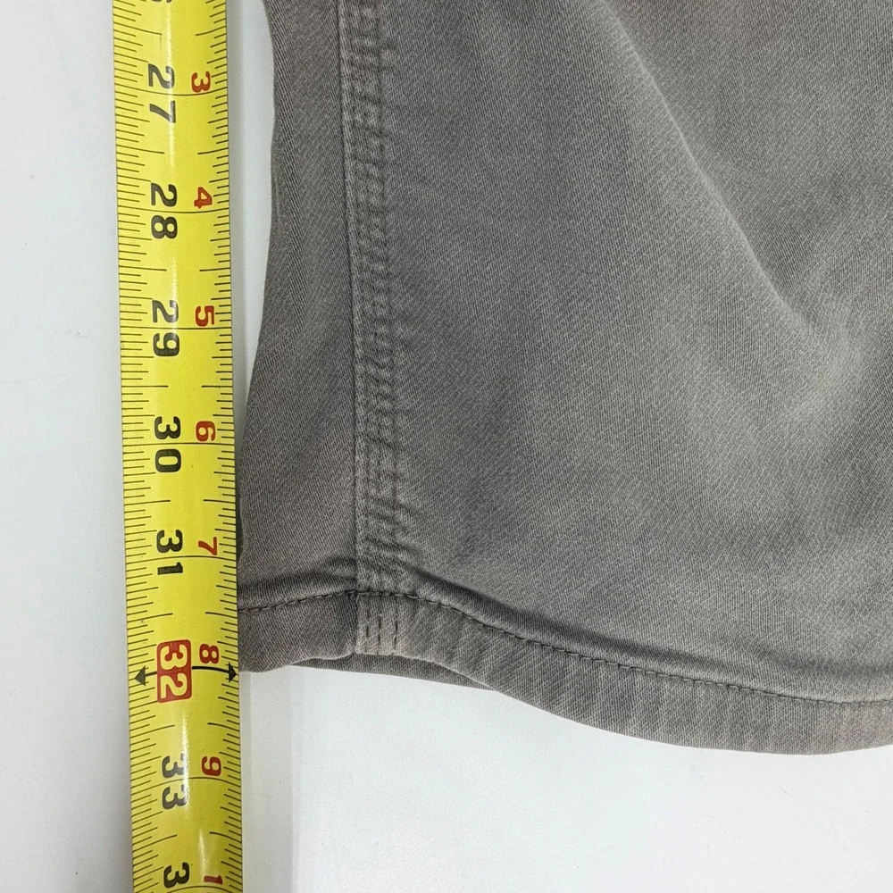 DU/ER Performance Denim Slim Fit 32x32 Grey Cotton Blend Stretch Pants Mens